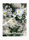 Bouquet du fleuriste blanc
