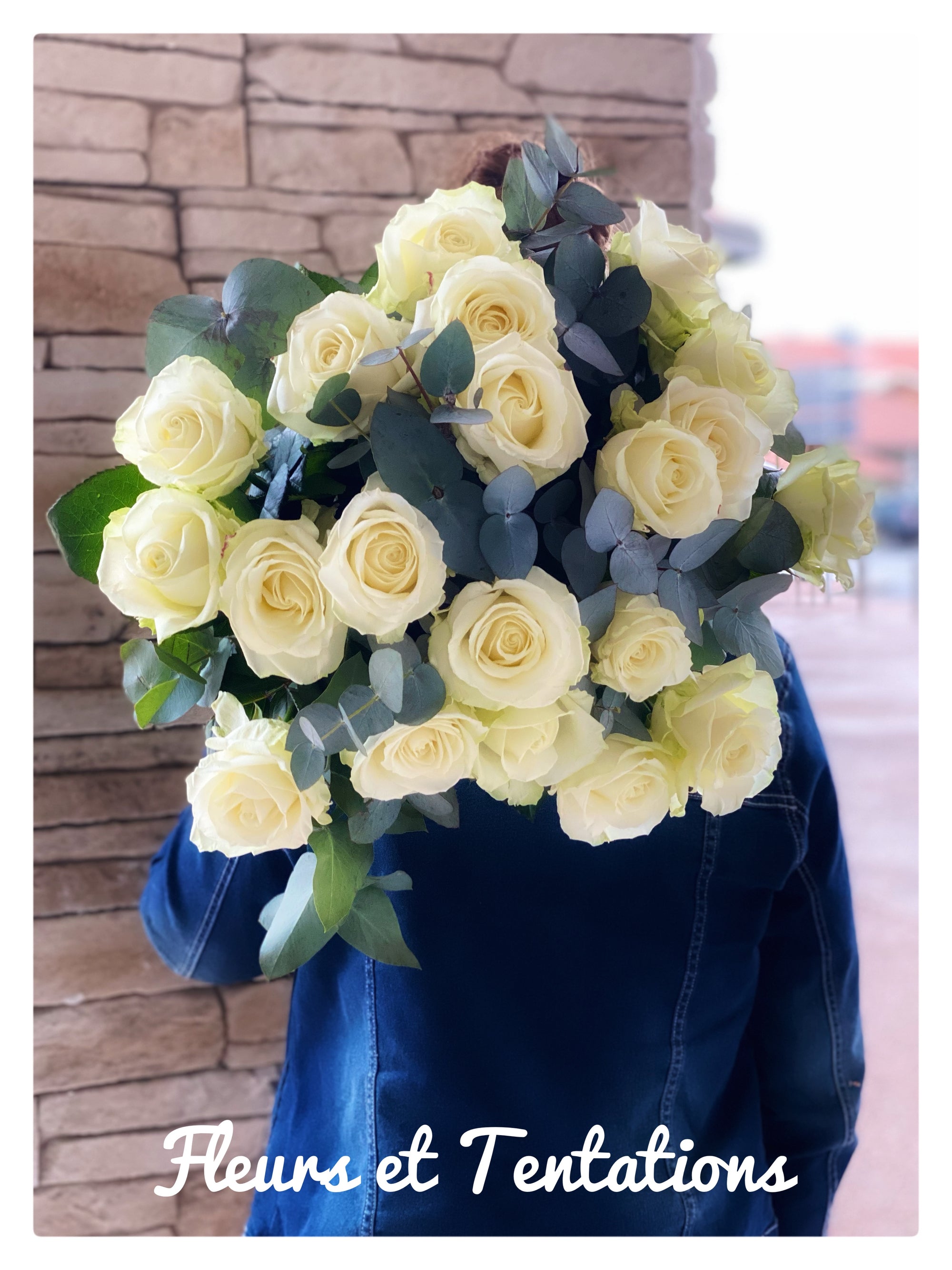 Bouquet de Roses blanches