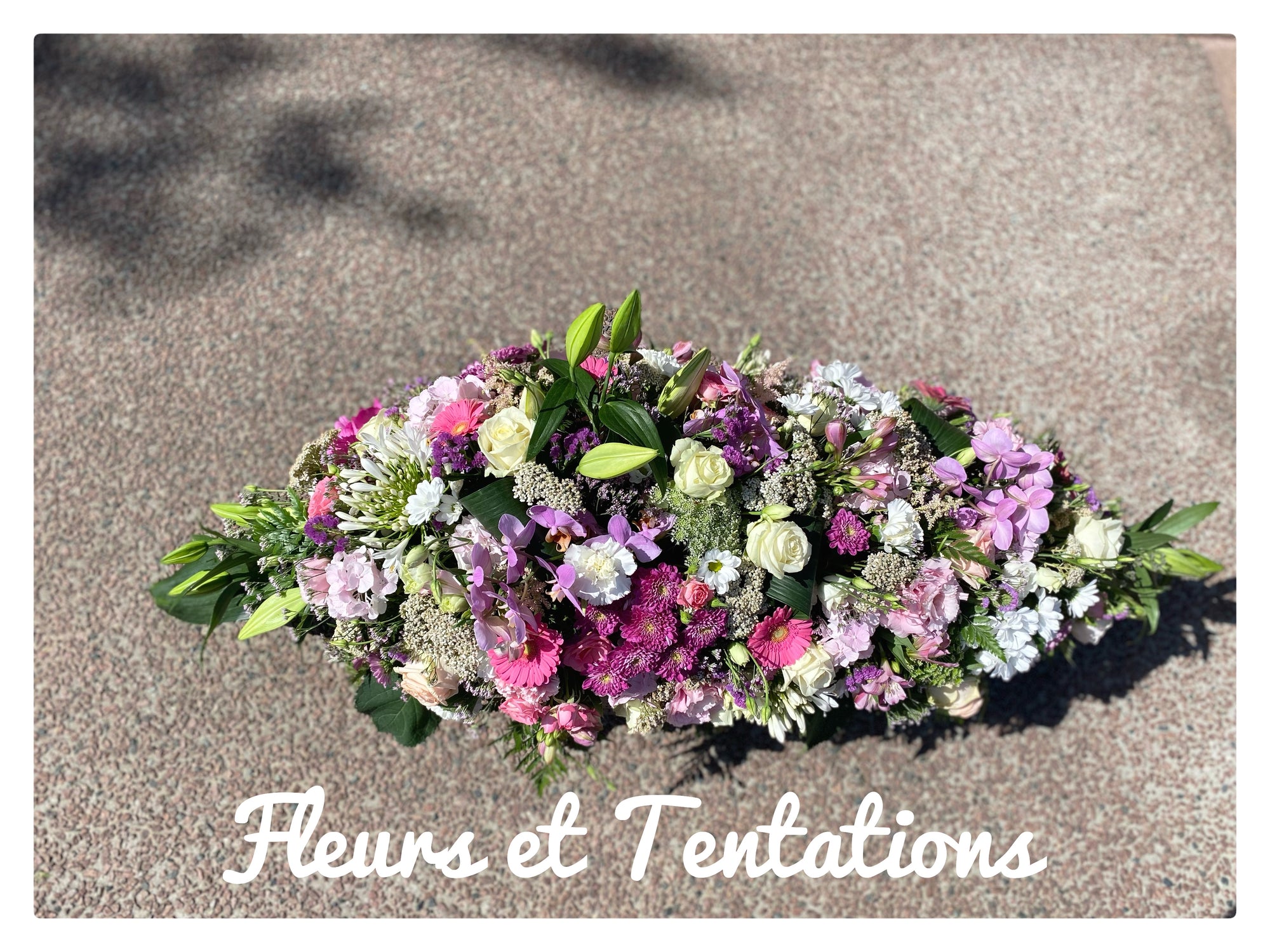 Dessus de cercueil pastel